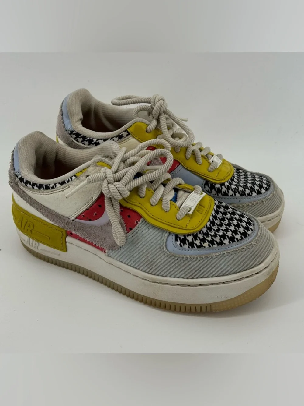 Nike AF 1 Shadow Multicolor Patchwork  Sneakers